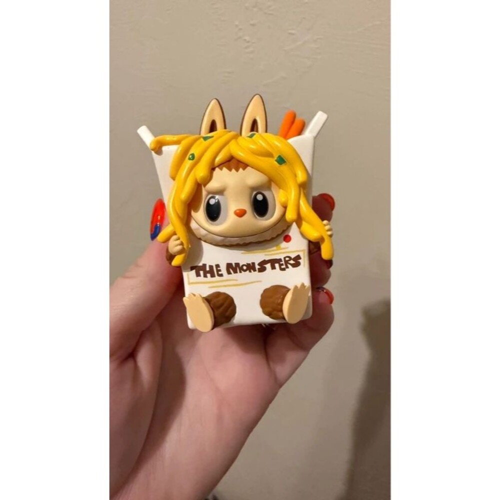 Pop mart labubu the monsters wacky mart chow mein